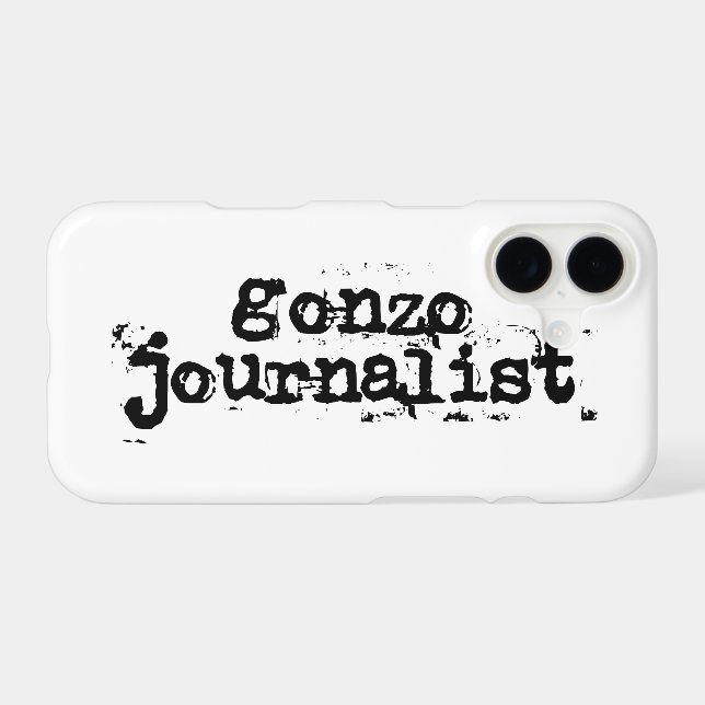 Gonzo Journalist (Back (Horizontal))