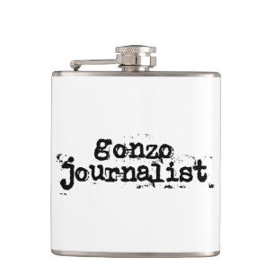 Gonzo Journalist Hip Flask