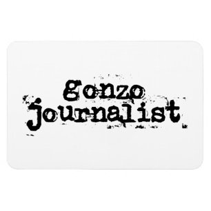 Gonzo Journalist Magnet