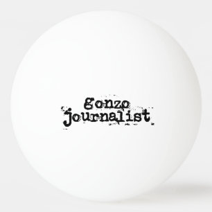 Gonzo Journalist Ping Pong Ball