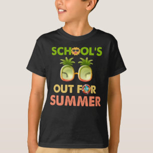 Goobye School Hello Summer Schools Out For Summer T-Shirt