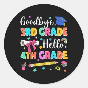 Good5 Back To School Classic Round Sticker