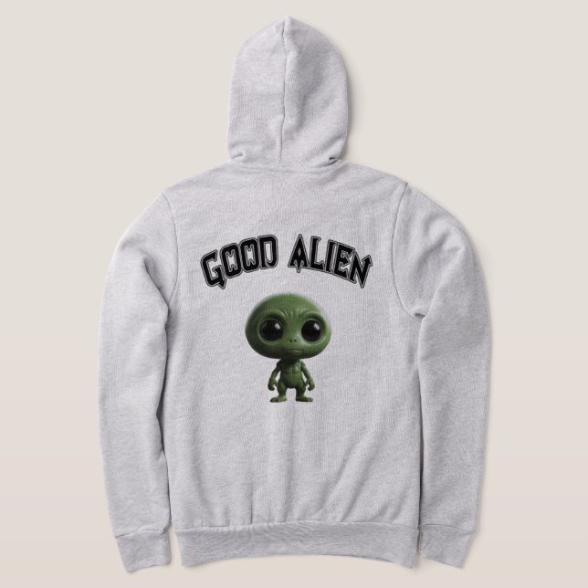 Good alien Full Zip Hoodie (Laydown Back)