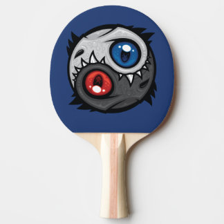 Good and Evil Dragon Yin Yang Ping Pong Paddle