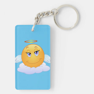 Good and evil key ring