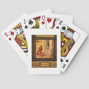 Good and Evil: Scorn, 1832 (detail of 89709) (oil Playing Cards