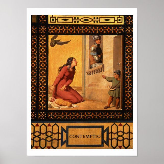 Good and Evil: Scorn, 1832 (detail of 89709) (oil Poster (Front)