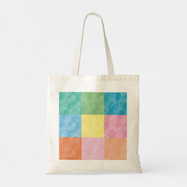 Good and Positive words Cotton Canvas Tote Bag (Back)