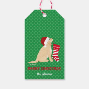 Good As Gold Christmas Dots Personalised Gift Tags