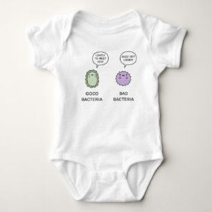 Good Bacteria, Bad Bacteria Baby Bodysuit