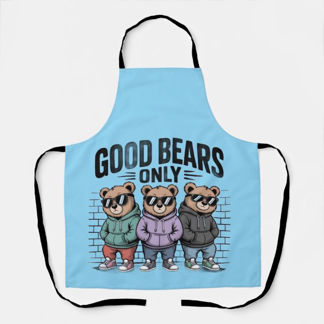 Good Bears Only Apron (Front)