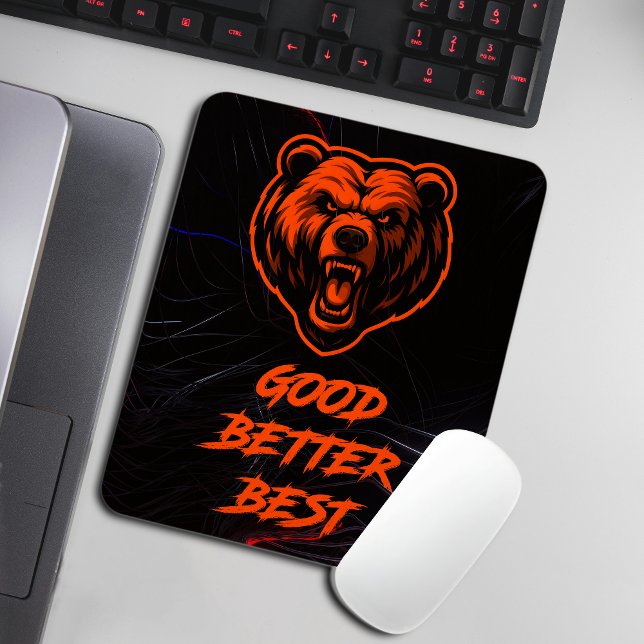 Good Better Best Never Let It Rest Mouse Pad (Creator Uploaded)