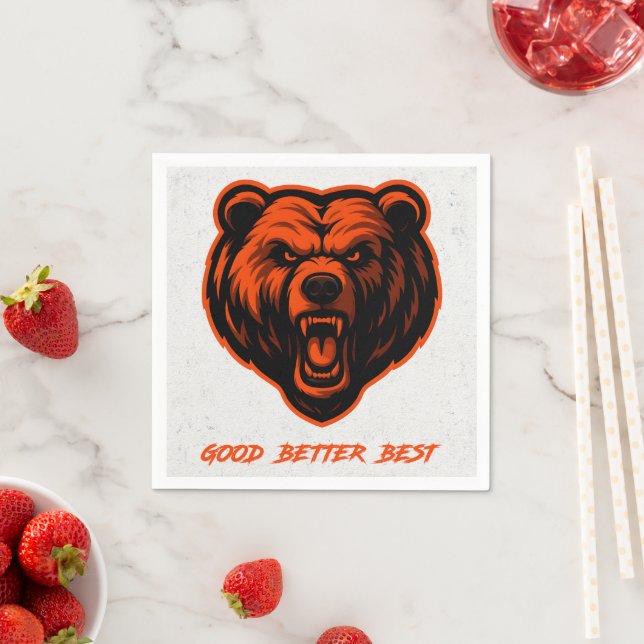 Good Better Best Never Let It Rest Napkin (Insitu)