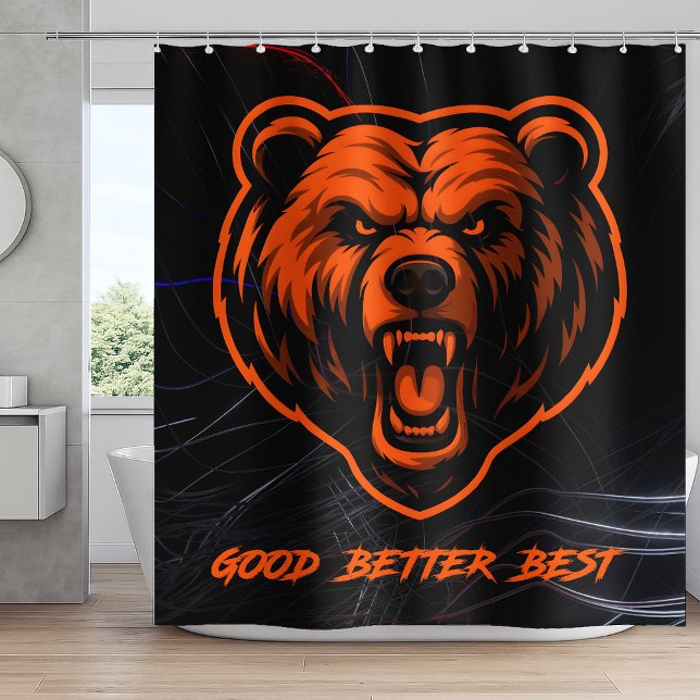 Good Better Best Never Let It Rest Shower Curtain (Creator Uploaded)