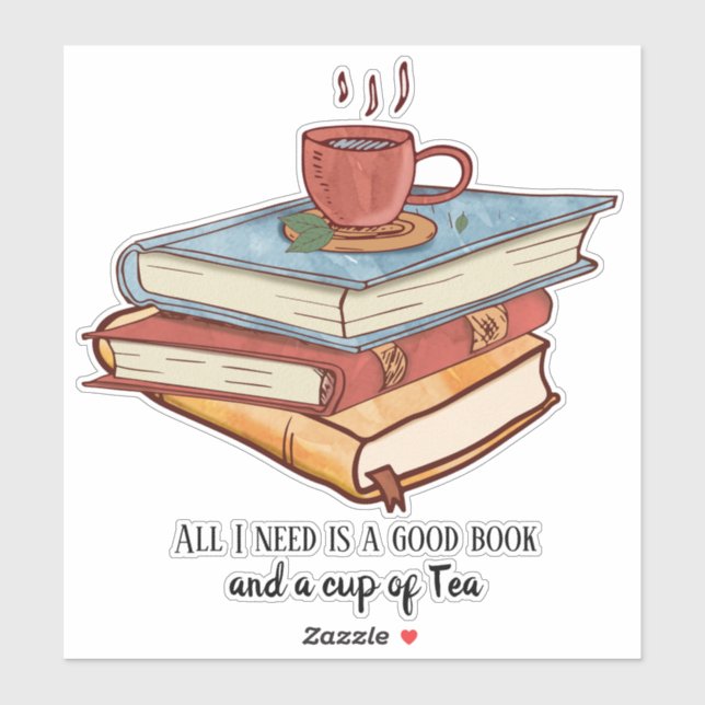 Good book cup of tea reading mug cute (Sheet)