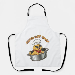 Good Boy Chef Cooking Dog Apron