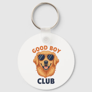 Good Boy Club | Keychain Dog Design