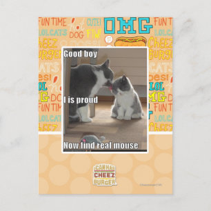Good boy postcard