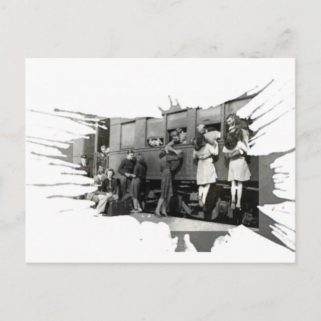 Good-bye Kiss | Postcard (Front)