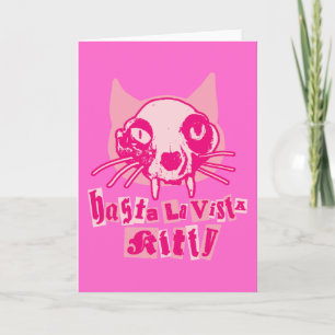 Good bye Kitty - Limited Pink Edition Card