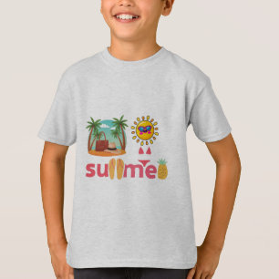 Good bye School, Hello Summer Beach And Sun T-Shi T-Shirt