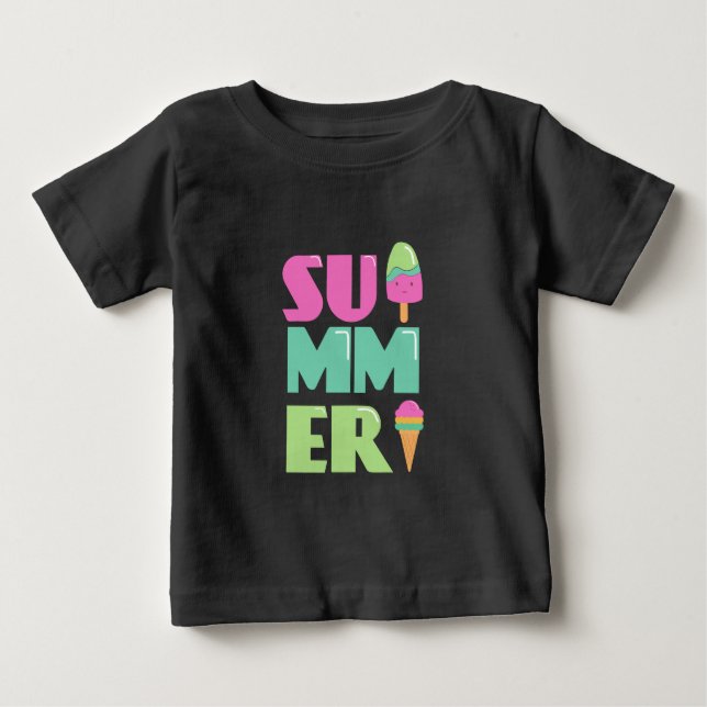 Good bye School Hello Summer Beach T-Shirt (Front)