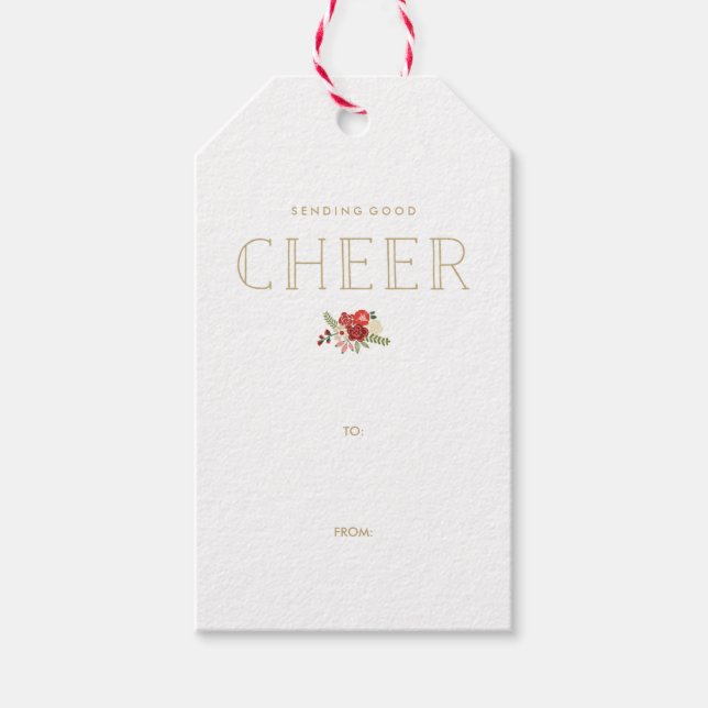 Good Cheer Gift Tags (Front)