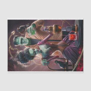 Good Chemistry, Frankenstein Monster & His Bride  Tissue Paper