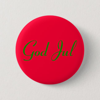 "Good Christmas" button red.