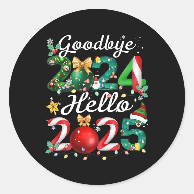 Good  classic round sticker (Front)