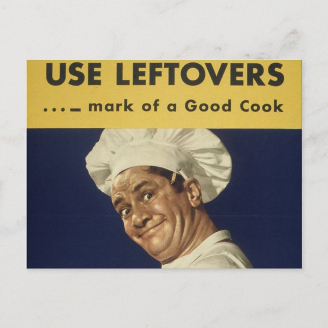 Good Cook - Vintage Cartoon Postcard (Front)