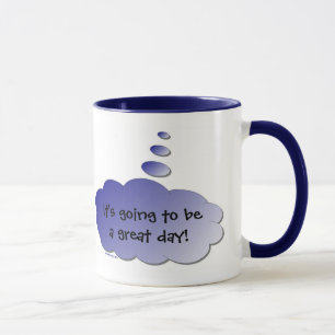Good Day - Bad Day (Thought Bubble) Mug