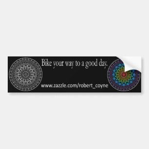 Good Day Bike Bumper Sticker