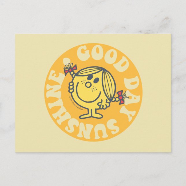 Good Day Little Miss Sunshine Postcard (Front)