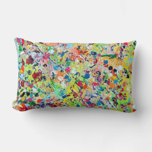 Good Day Sunshine Cotton Lumbar Throw Pillow