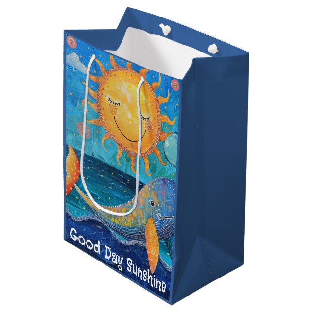 Good Day Sunshine Gift Bag (Front Angled)