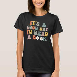 Good Day To Read A Book Retro Shirt