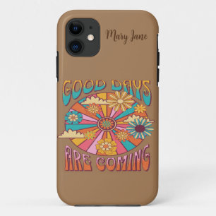 Good Days Are Coming Seventies Case-Mate iPhone Case