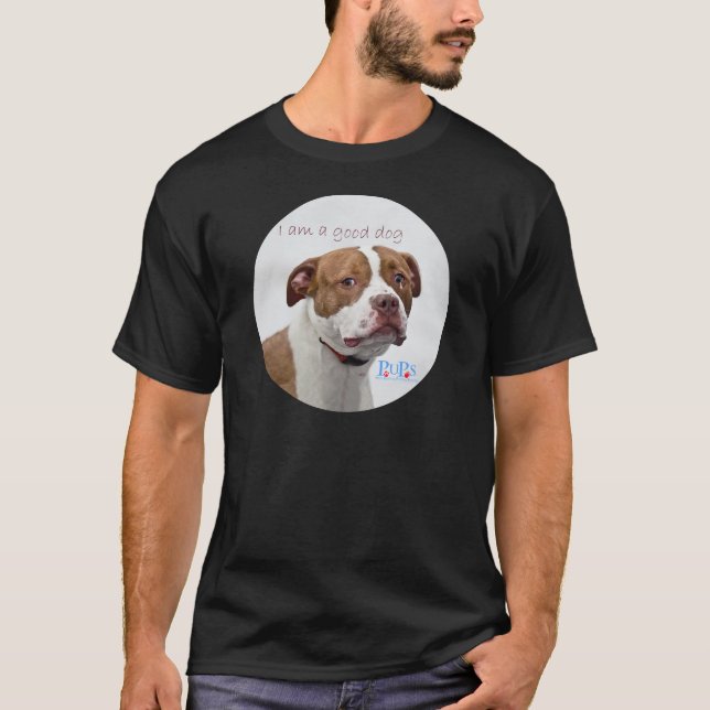 Good Dog Pit Bull Rescue T-Shirt (Front)