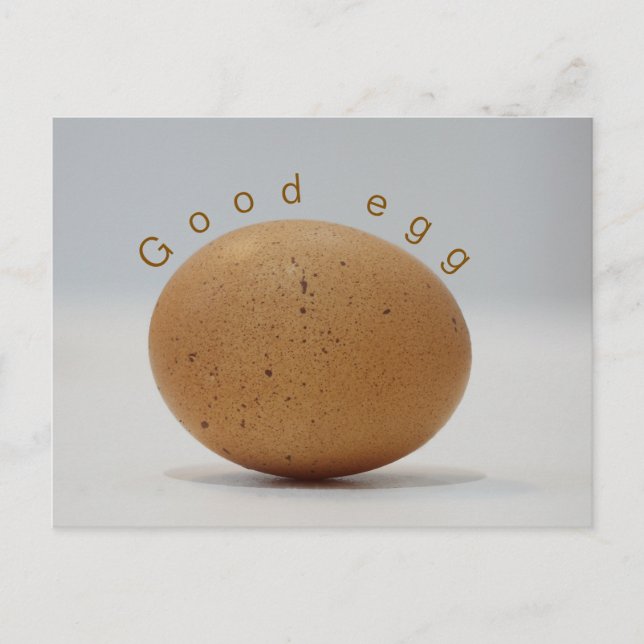 Good Egg Postcard (Front)
