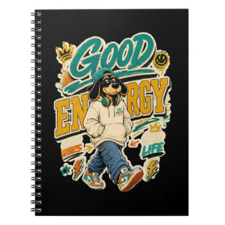 Good Energy Positive Vibes Notebook