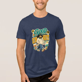 Good Energy Positive Vibes Tri-Blend Shirt
