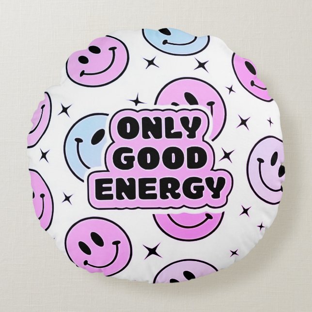 Good Energy Round Cushion (Front)