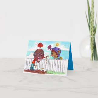 Good Fences Make Good Neighbours Note Card