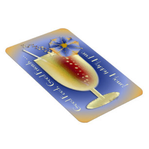 Good Food, Good Friends (customise) Magnet