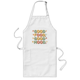 Good Food, Good Mood - Cheerful Chef Apron