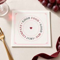 Good Food Good Wine Great Company Modern Cocktail