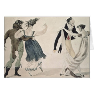 Good Form, No. 1: The Waltz, satirical cartoon