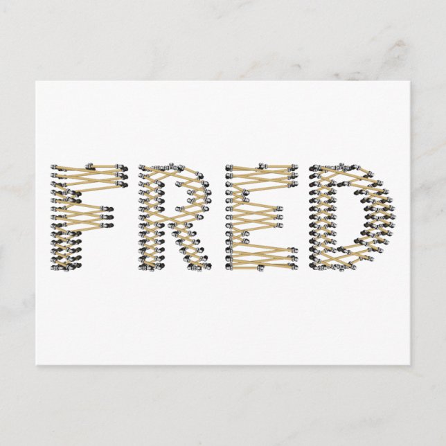Good FRED Logo Postcard (Front)