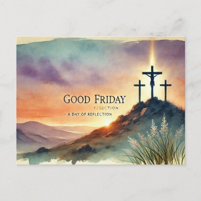 Good Friday  Postcard (Front)